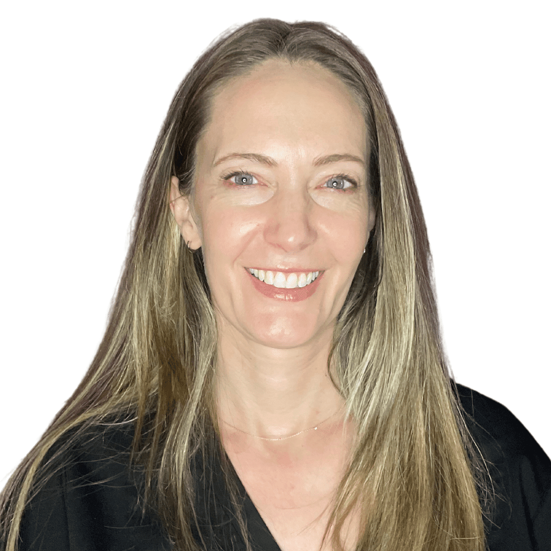 a person smiling for the camera