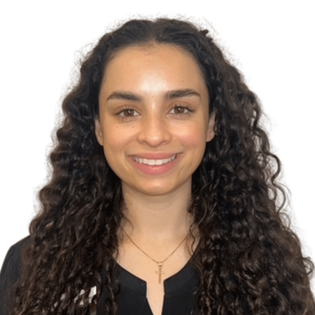 a woman smiling for the camera