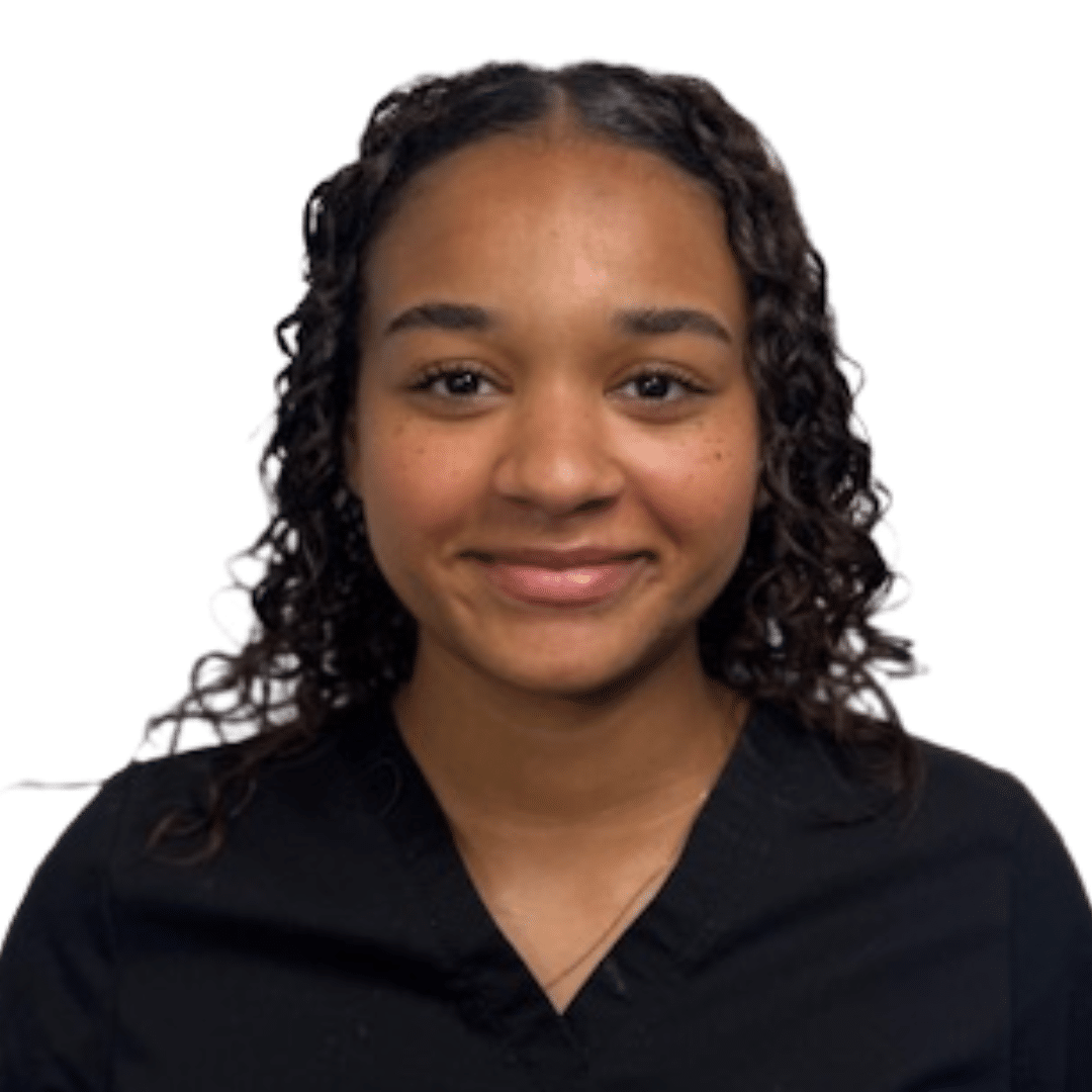 a woman smiling for the camera